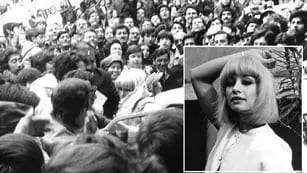 El furor por Raffaella Carrà cuando visitó Mendoza en 1979