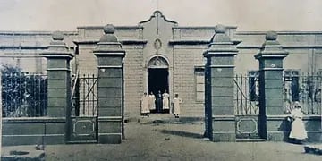 Hospital antiguo en Mendoza