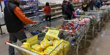 Compras consumo supermercados