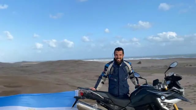 El mendocino Diego Noras es uno de los tres argentinos que competirá en el evento de motos más grande del mundo.
