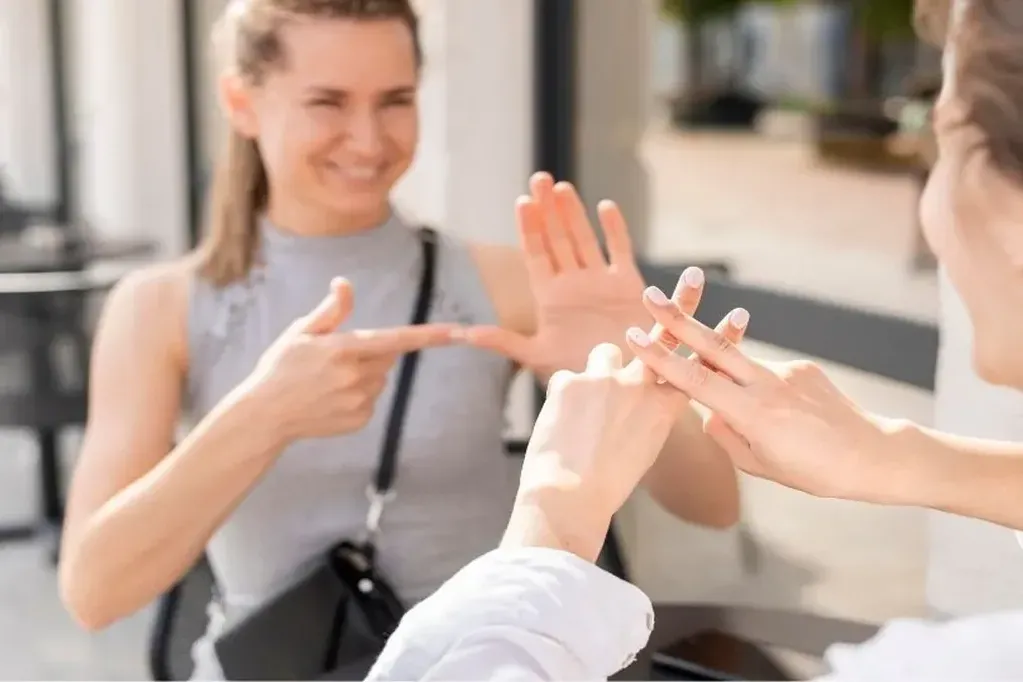 Lenguaje de señas. Foto: Web