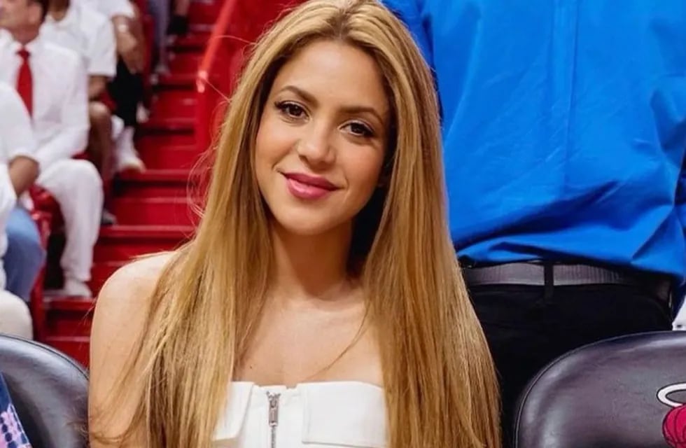 Shakira transformó en vestido una de sus famosas canciones y su look generó controversia (Foto archivo)