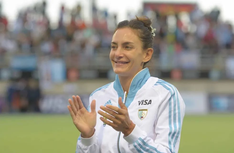 Luciana Aymar, la argentina que a base de talento se transformó en la número 1 del mundo. / Claudio Gutiérrez