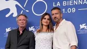 Oscar Martínez, Penélope Cruz y Antonio Banderas