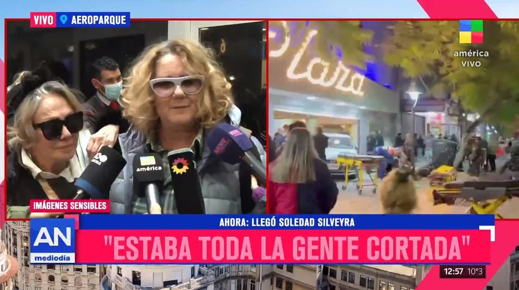 Soledad Silveyra y Verónica Llinás, consternadas al contar lo que vivieron tras el accidente del Teatro Plaza.