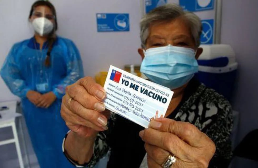 Chile tiene una de las más altas tasas de vacunación en el mundo (Archivo / AP)