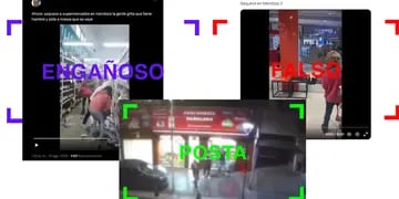 Circulan videos sobre saqueos: cuáles son verdaderos y cuáles falsos