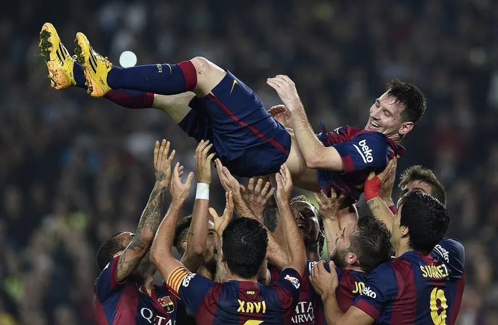 Messi se convirtió en el máximo goleador histórico de la Liga de España
