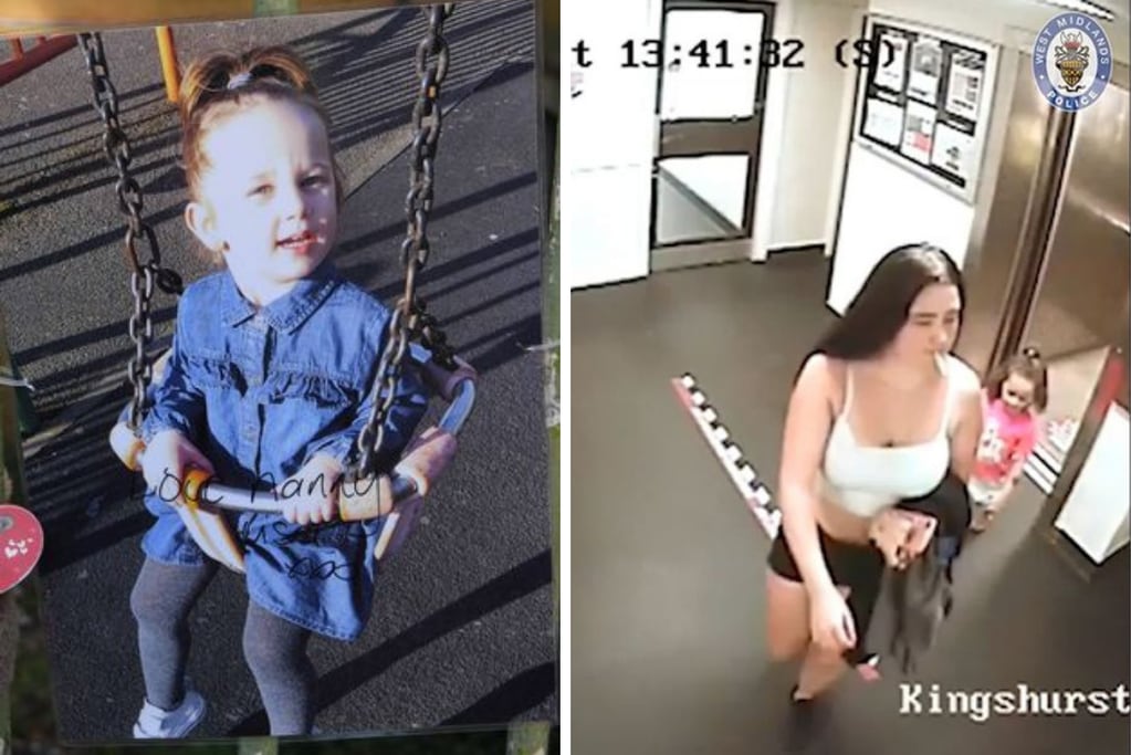 Madre e hija fueron captados por cámaras de seguridad antes que la menor fuera asesinada.