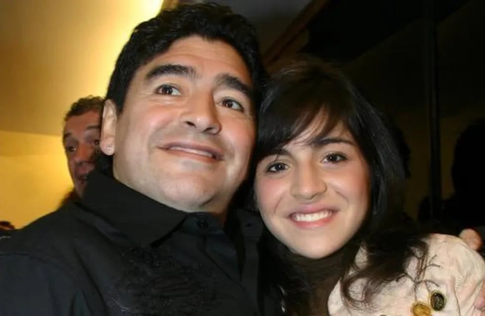 Diego y Gianinna Maradona