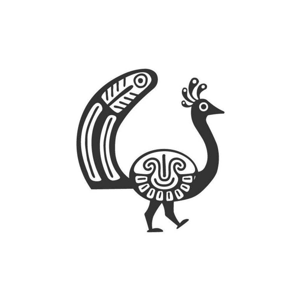 Pavo Real, uno de los animales del horóscopo maya - 