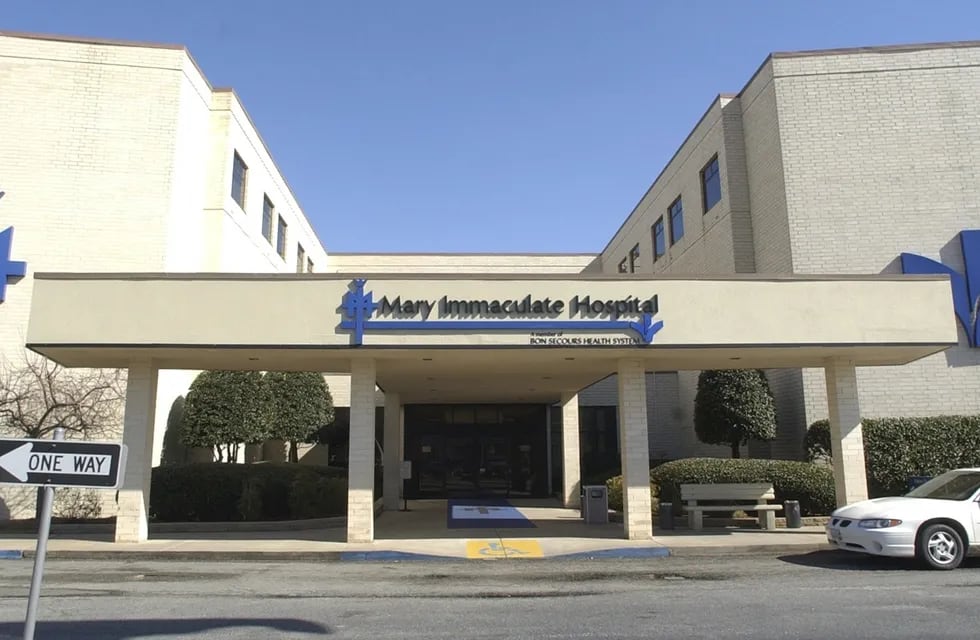 Hospital Bon Secours Mary Immaculate en la ciudad de Newport News.