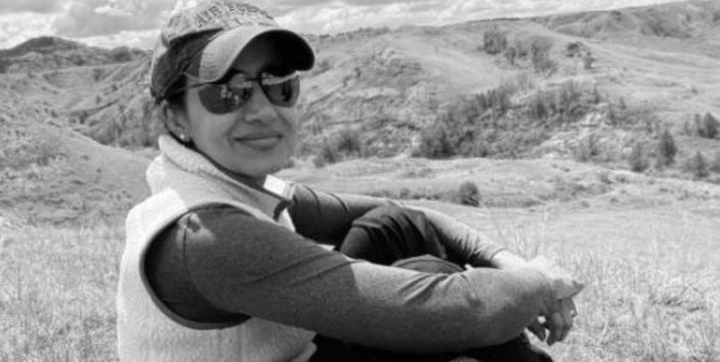 Skeete Kshamata, de 49 años, la andinista estadounidense que murió en el Aconcagua.
