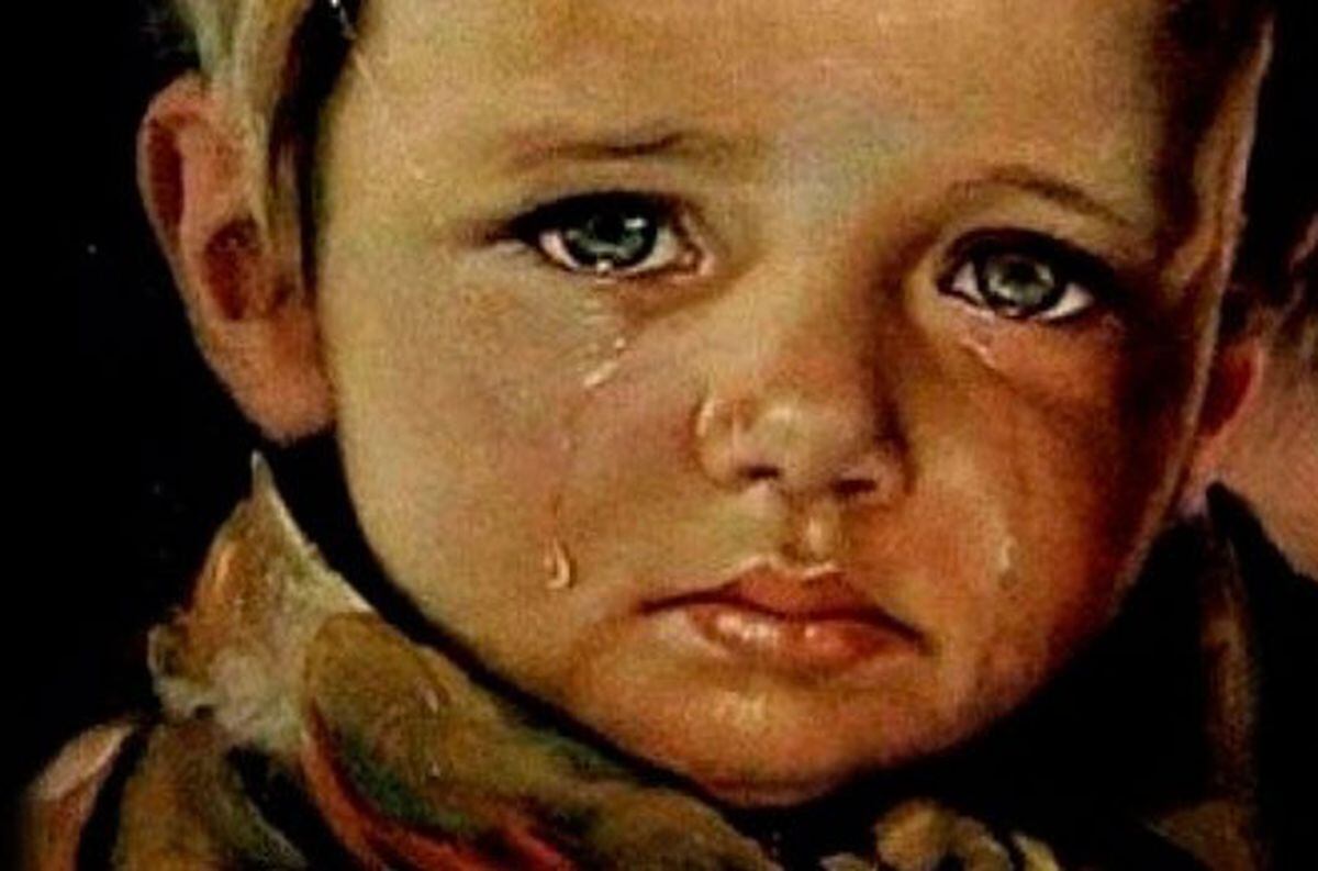 CRYING CHILD" PAR BRUNO AMADIO