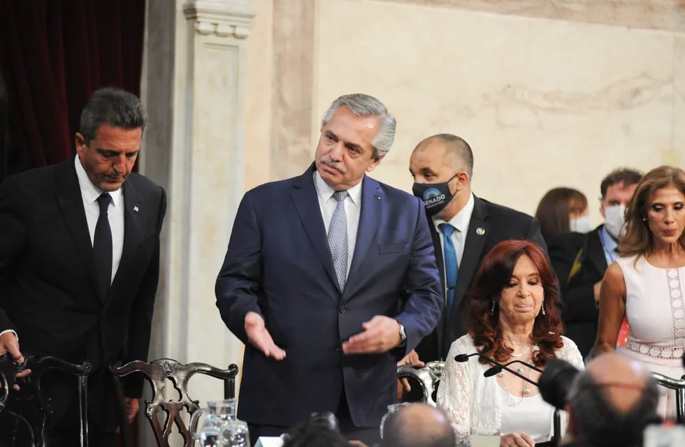 Alberto Fernández y Cristina Kirchner. Foto Federico Lopez Claro