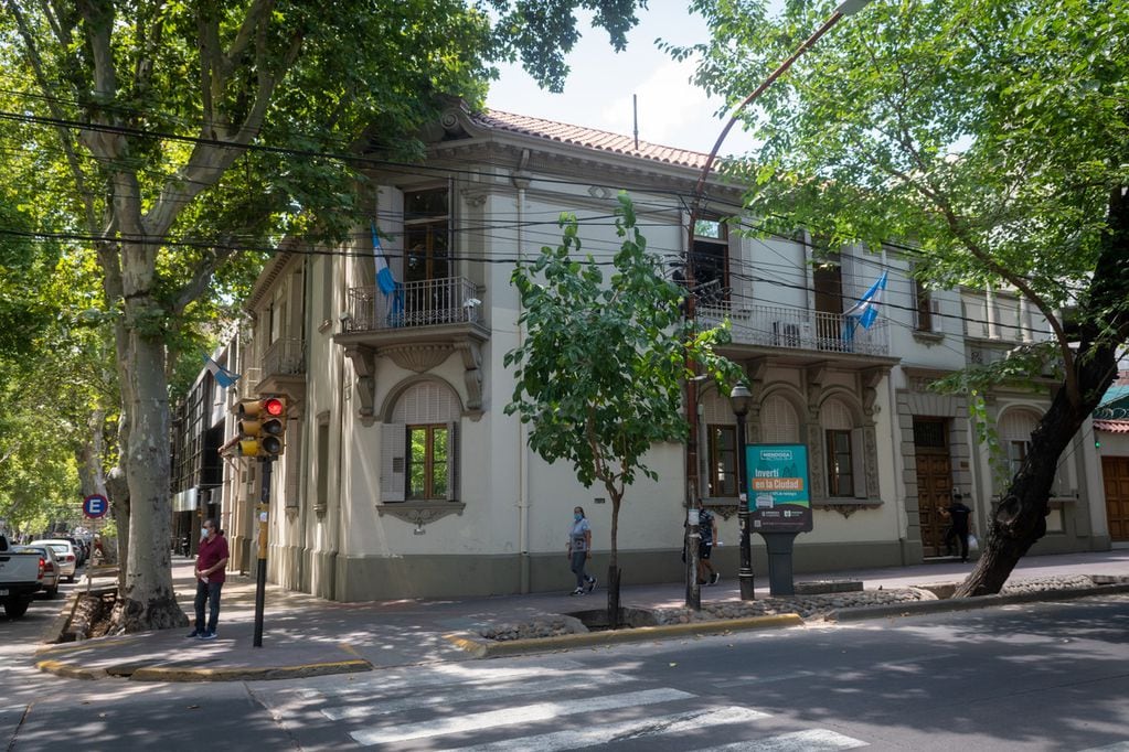 EMESA.
El edificio de EMESA es Patrimonio Cultural de Mendoza 
Foto: Ignacio Blanco / Los Andes