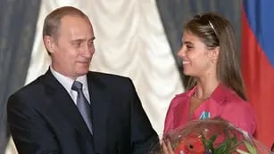 Alina Kabaeva y Vladimir Putin