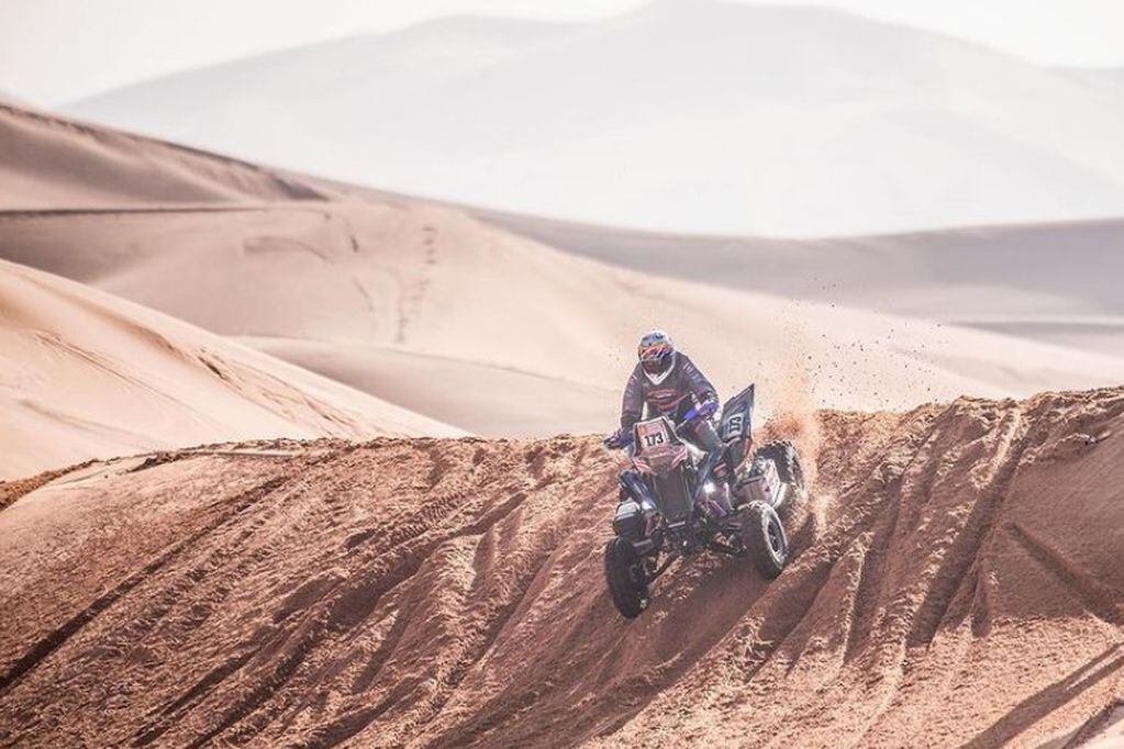 Pablo Copetti llegó tercero en la séptima etapa del Dakar 2022.