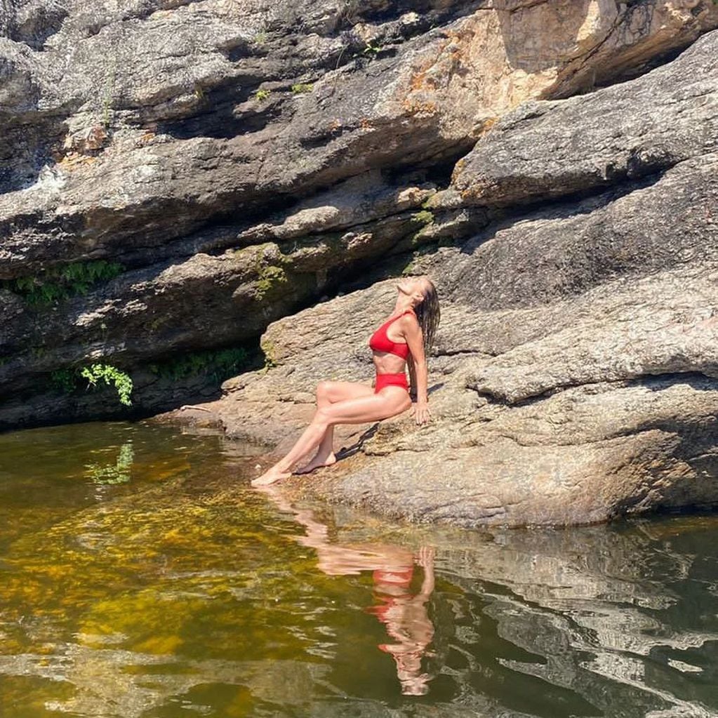 Viviana Saccone y un topless que enamoró a todos en Instagram