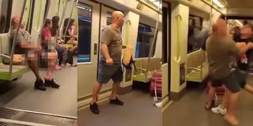 Graban a hombre masturbandose en el Metro de Valencia