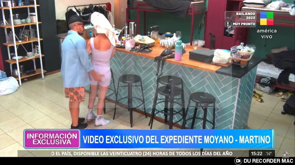 Un video confirma el abuso que Flor Moyano sufrió en “El Hotel de los Famosos” de parte de Juan Martino.