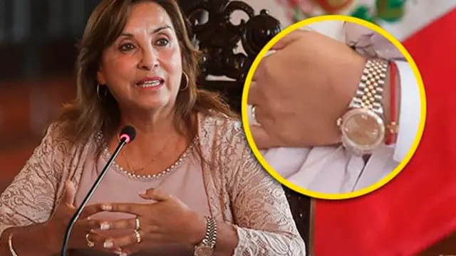 Allanaron la casa de la presidenta de Perú y el palacio de gobierno por una causa de relojes Rolex