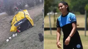 Juliana Gómez, jugadora fallecida en el accidente. Gentileza / @NachoGenovart