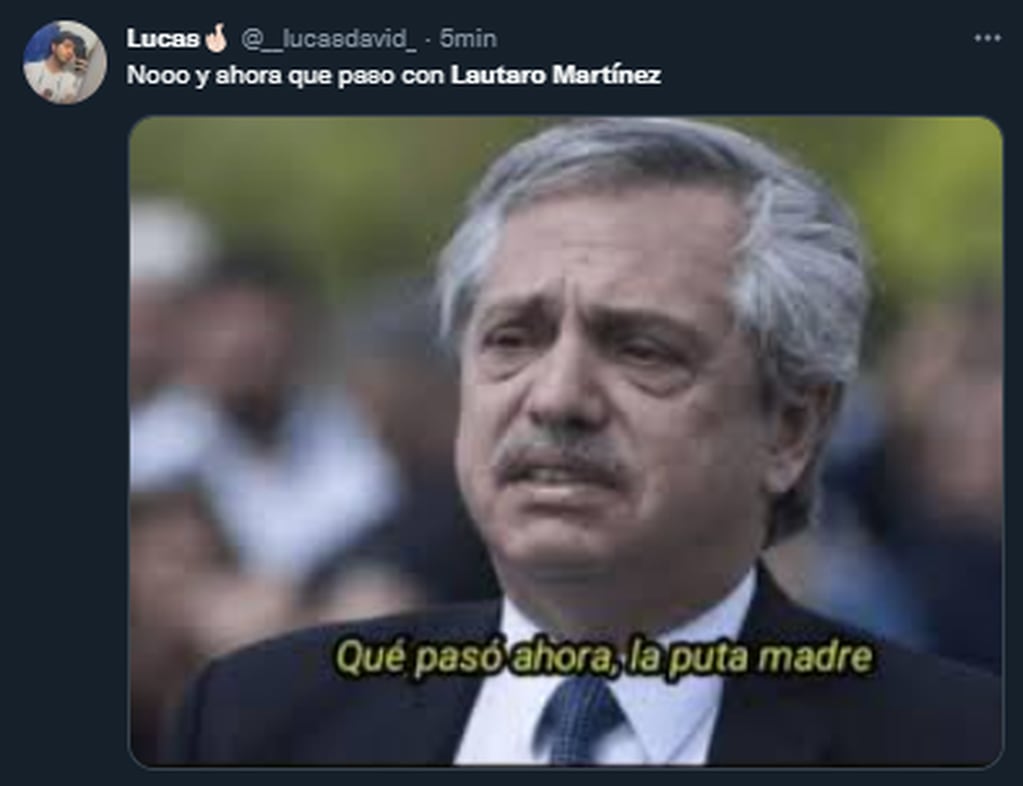 Los memes sobre Lautaro Martínez