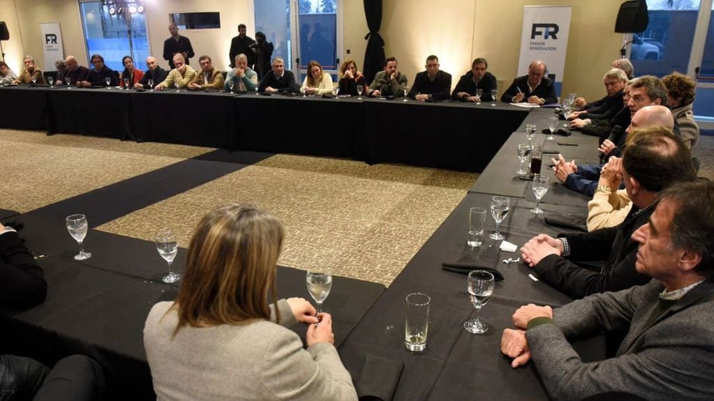Con Sergio Massa a la cabeza, el Frente Renovador realizó un encuentro en San Fernando. Foto: Frente Renovador