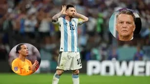 Luego del ataque de Van Gaal contra la Selección Argentina, Virgil Van Dijk defendió a Messi: “No lo comparto”
