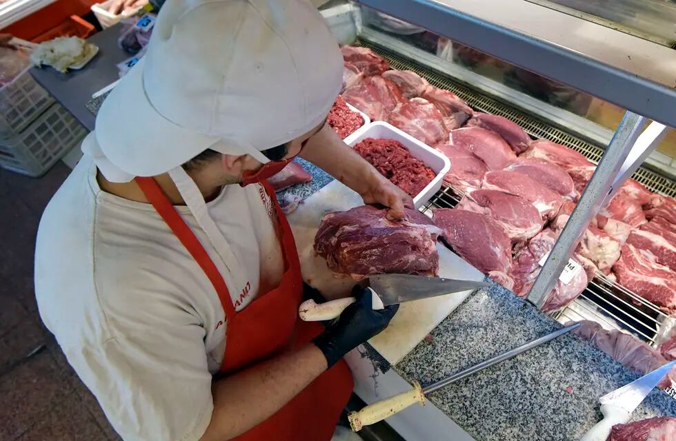 Plan para mitigar el aumento de la carne para consumidores y las carnicerías. Foto: Orlando Pelichotti
