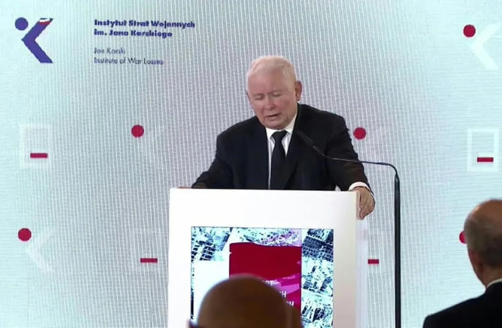 Jaroslaw Kaczynski, presidente del partido Ley y Justicia. Foto: Web