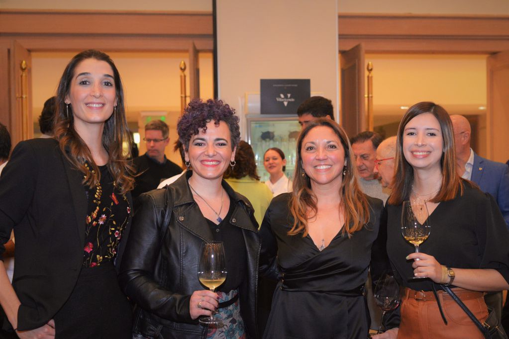 El equipo del Wine Institute_ Julieta Fiorelli, Julieta Flamarique, Analía Videla y Marina Garcia.