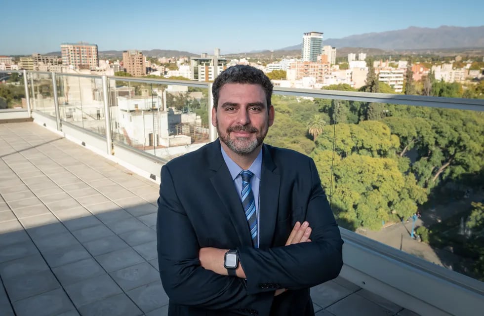 El Senador Martin Kerchner Tomba / Foto: Ignacio Blanco / Los Andes
