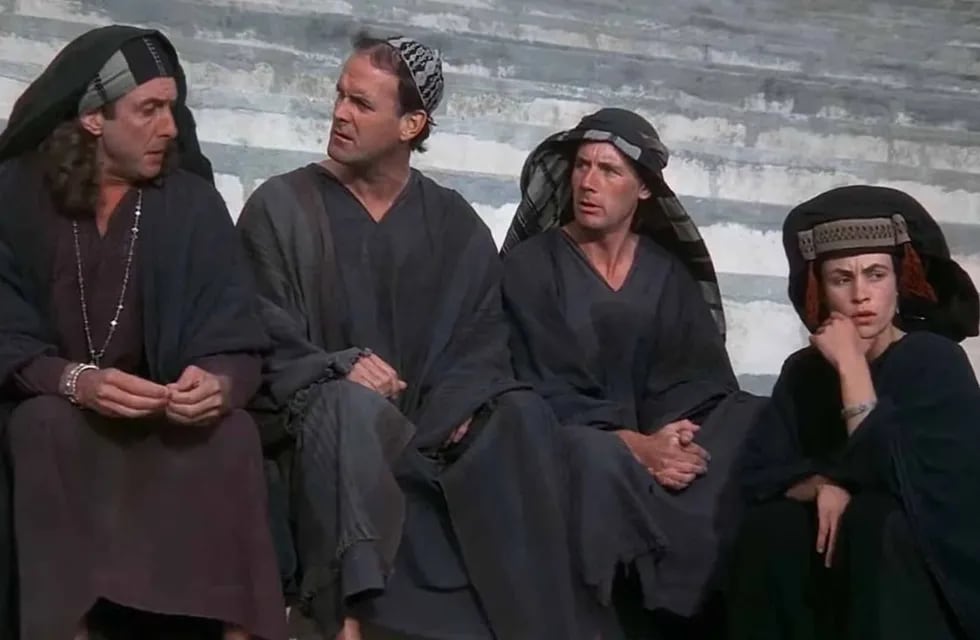La famosa "escena de Loretta" en la película del grupo inglés Monty Python.