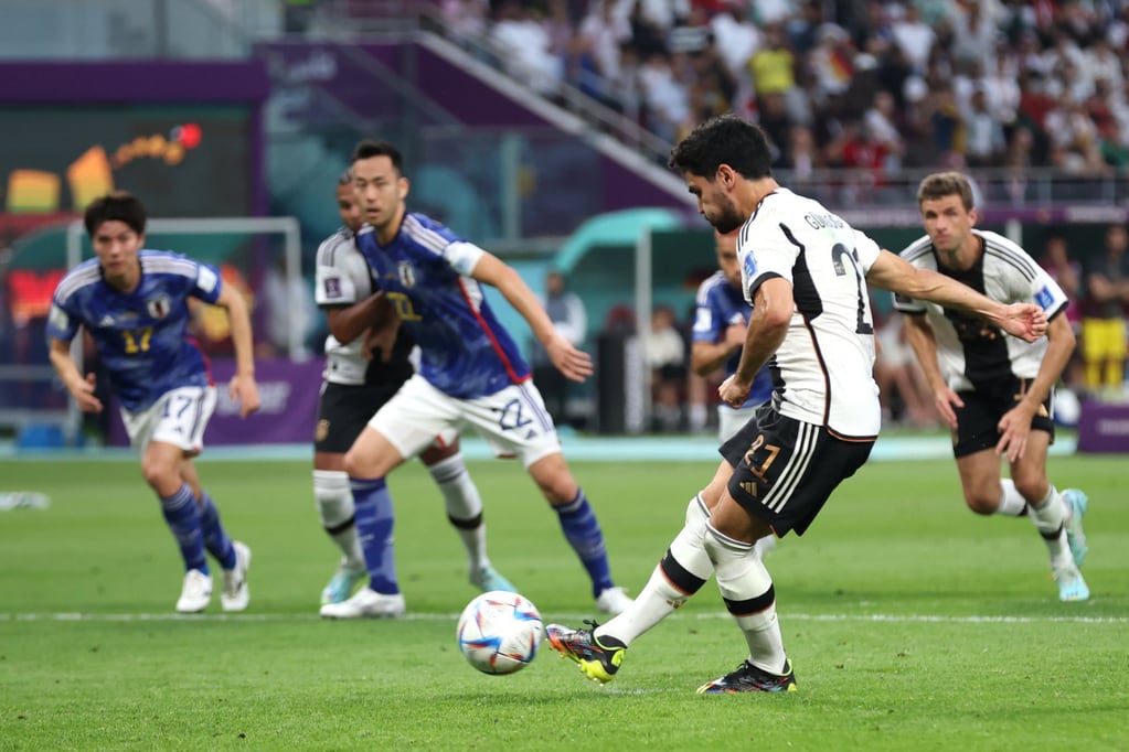 Alemania perdió 4-1 ante Japón. 