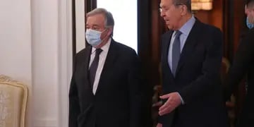 Guterres - Lavrov