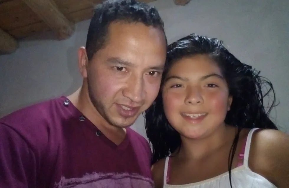 Jonatan y su hija Abril, las dos víctimas fatales. Facebook
