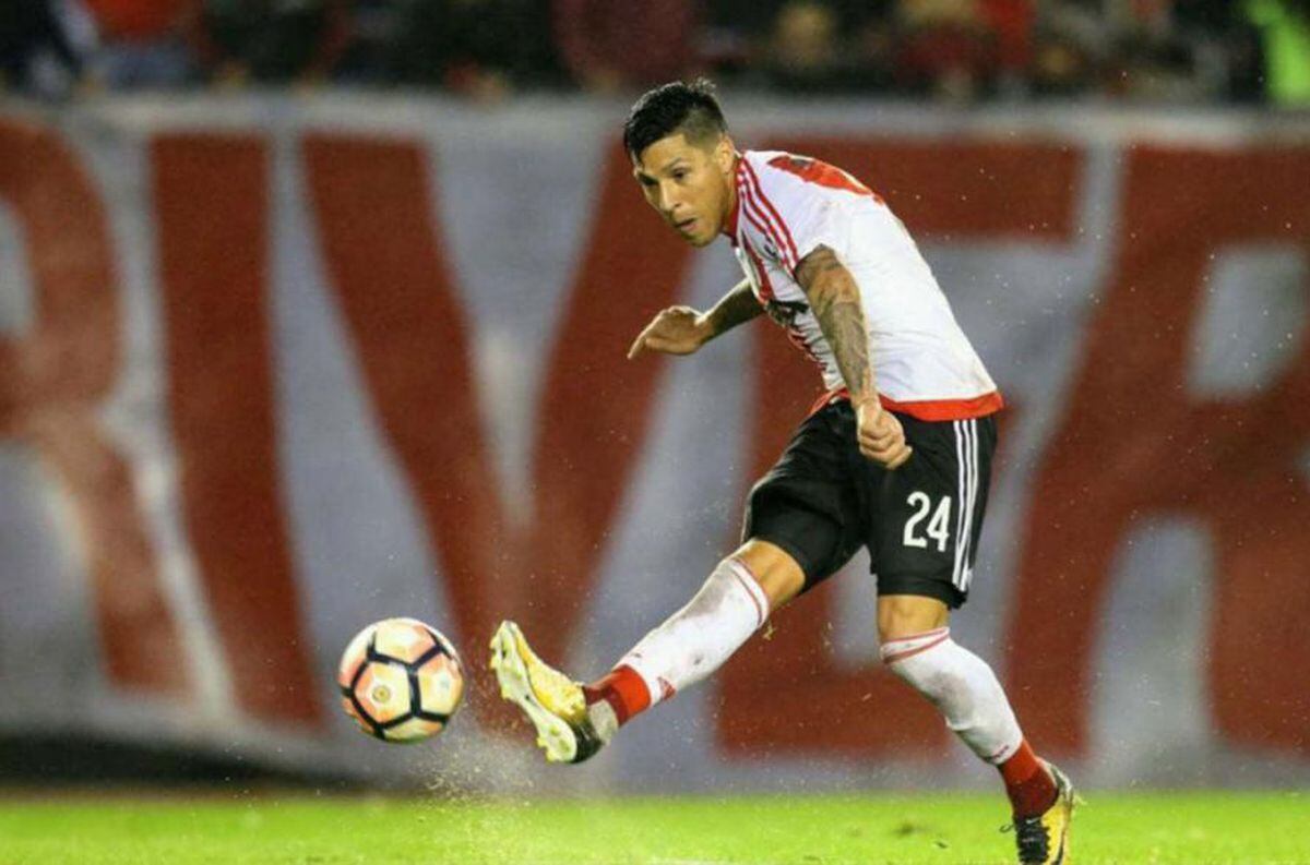 Enzo Pérez será titular en River ante Defensa y Jusiticia por la Copa de la Liga Profesional. / Gentileza.