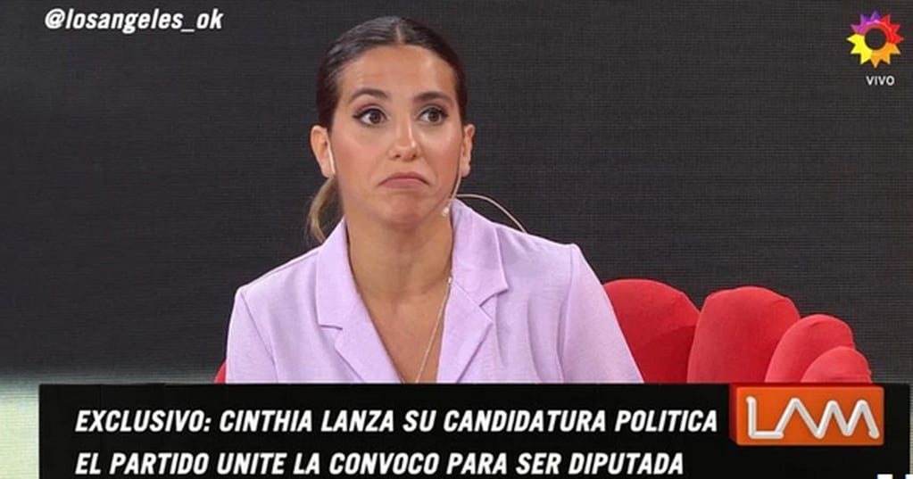 Cinthia Fernández recibió una propuesta para dedicarse a la política