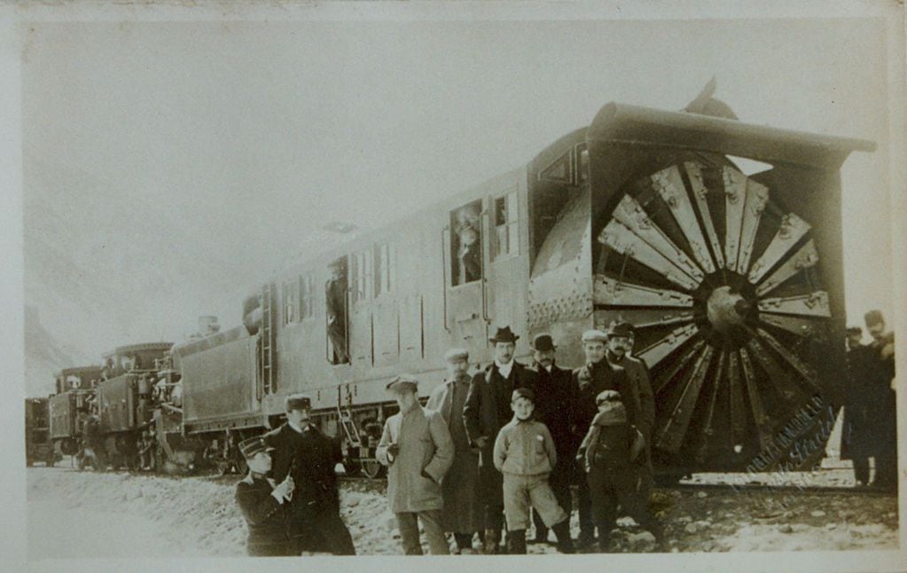 A 114 años del primer viaje del Trasandino: fotos históricas y la leyenda del fantasma que llegó con el tren. Foto: Gentileza Ferroclub Trasandino