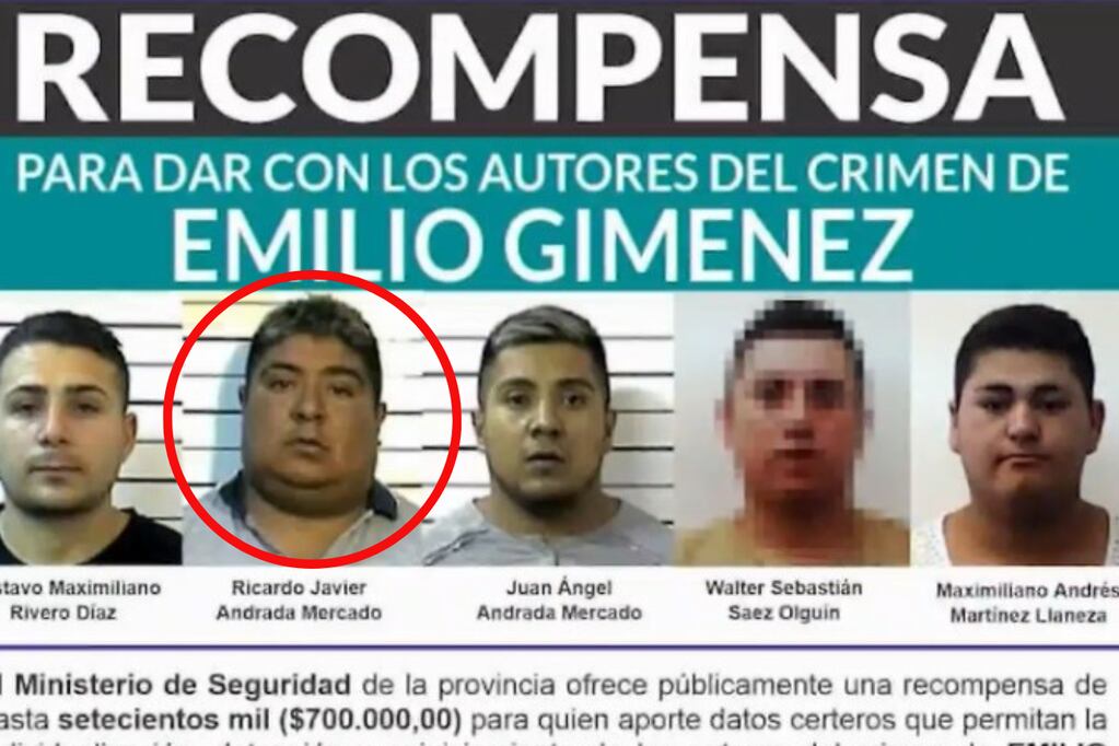 Detuvieron en Jujuy a uno de los sospechosos por el asesinato del empresario mendocino Emeilio Giménez.