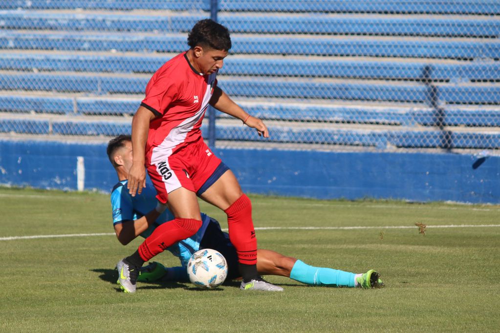 Deportivo Maipú empató en Puerto Madryn por el gol de Matías Viguet / Prensa Deportivo Maipú.