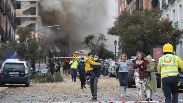 Explosión en Madrid