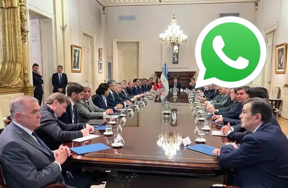 Todos los mandatarios provinciales y el jefe de Gobierno porteño comparte un grupo de WhatsApp para hablar sobre las medidas de Javier Milei.