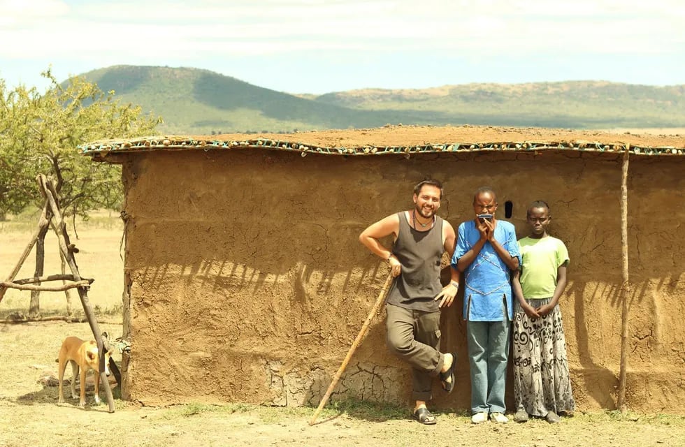 Insectos, vómitos y el Paraíso: el mendocino que cruzó a pie desde Etiopía a Sudáfrica