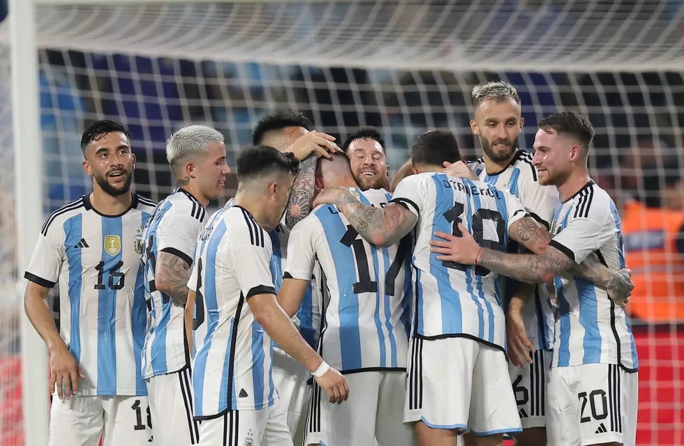 La Selección Argentina y una temporada 2023 repleta de partidos. / Gentileza.