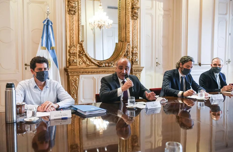 Desde el lunes, y con nuevo gabinete, la Casa Rosada fue escenario esta semana de reuniones de trabajo, conferencias de prensa (Prensa Jefatura de Gabinete).