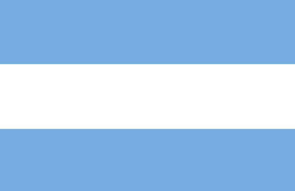 Bandera usada por Belgrano en 1813.