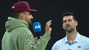 Djokovic fue entrevistado por Kyrgios